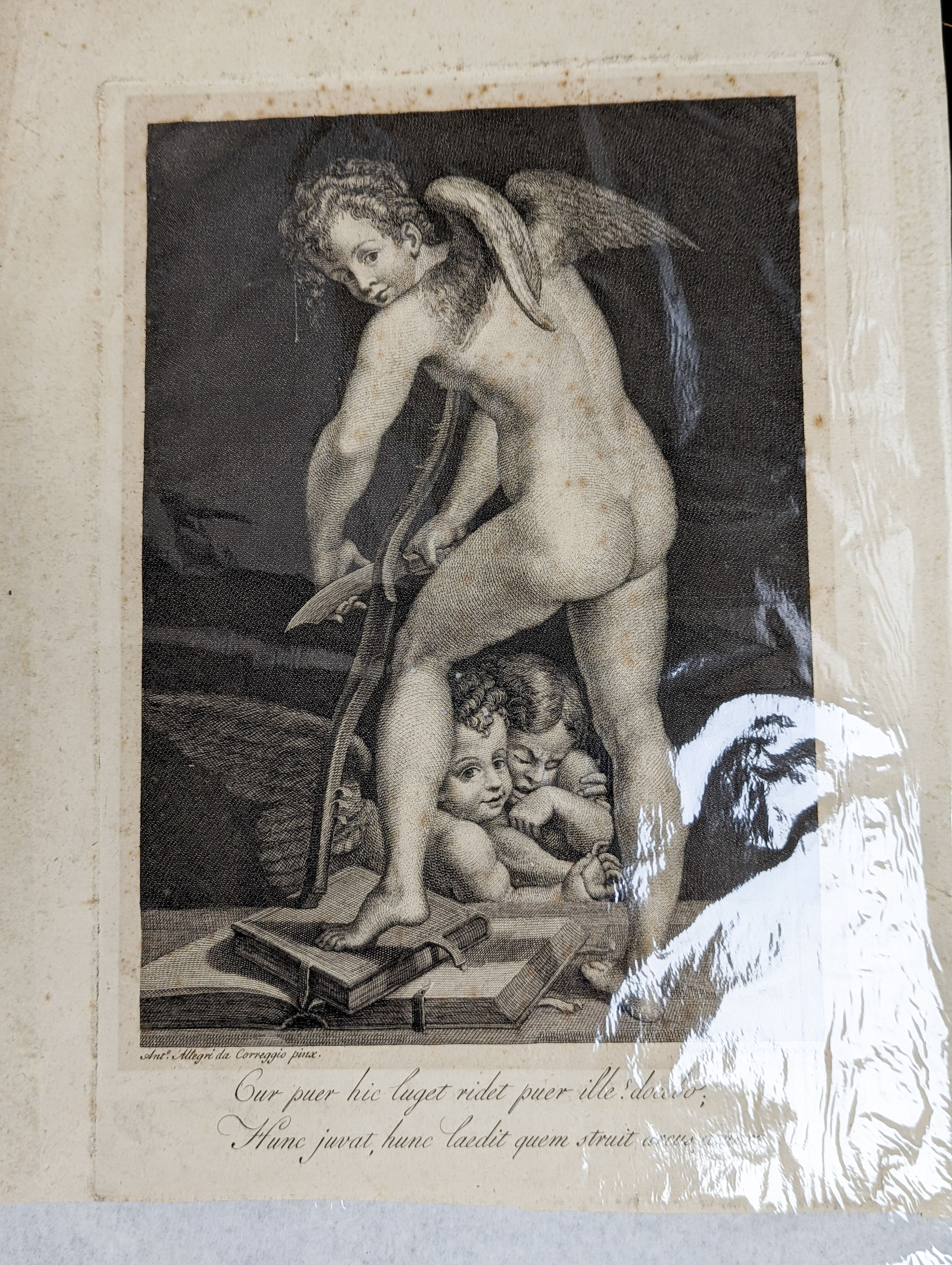 A folio of assorted Old Master prints